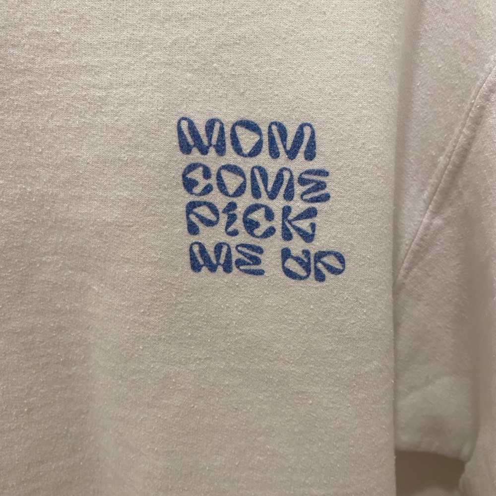 Mom Come Pick Me Up graphic crewneck sweatshirt - Picture 4 of 6
